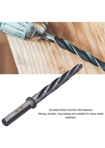 Hassas Metal Işleri Için Konik Köprü Raybası 3/8 Inç 6542 ve M2 Hss (Yurt Dışından)