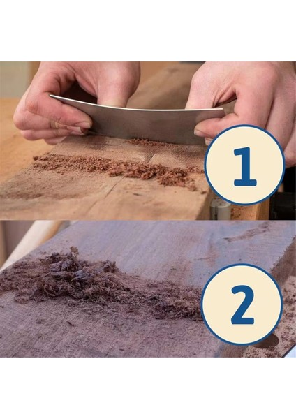 Ahşap Işleme Kartı Kazıyıcı Seti Sertleştirilmiş Dolap Kazıyıcı (Yurt Dışından)