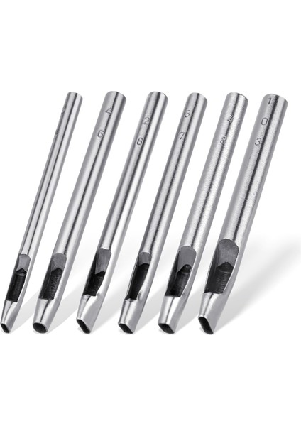 Deri Işleme Için 6 Boyutlu Oval Delgeç 6MM-10MM (Yurt Dışından)