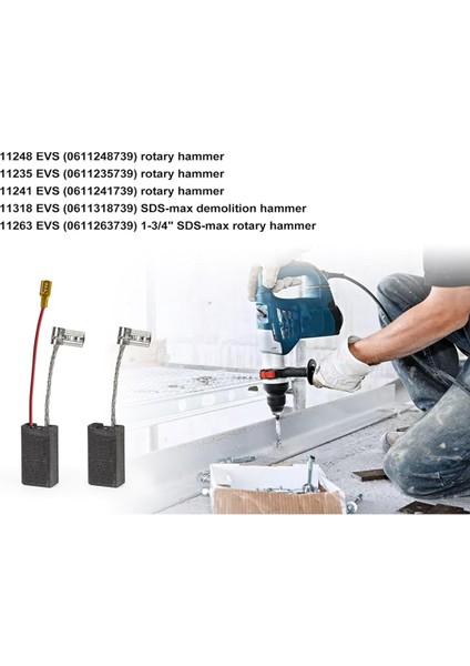 Motorlu Karbon Fırça Gbh 7 De Gbh 7-45 De Gbh 7-46 De Gbh 7-36 S20G A69 (Yurt Dışından)