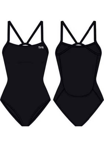 Durafast Elite® Cf Kız Çocuk Mayosu (Siyah)