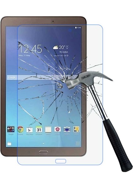 Samsung Galaxy Tab E Sm T560 Uyumlu Ekran Koruyucu Kırılmaz Cam