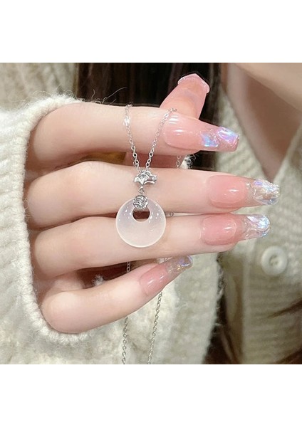 Kolye Titanyum Çelik Renk Kaybetmez Zincir Takı (Yurt Dışından)