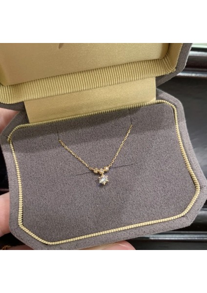 Kolye Titanyum, Çelik, Köprücük Kemiği Zinciri, Renk Kaybı Yok. (Yurt Dışından)