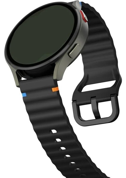 Amazfit Active / Gtr Mini / Cheetah (Square) Uyumlu Tokalı Silikon Kordon 20MM