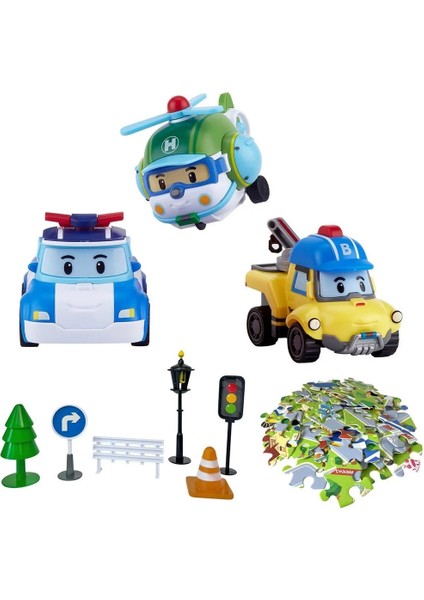 Robocar Poli Gogo City Series Oyun Seti