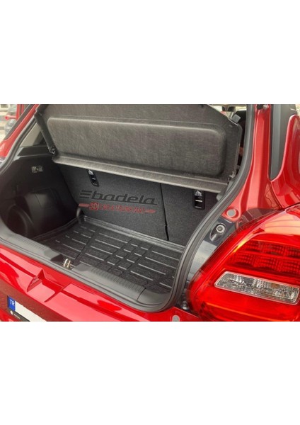Suzukı Swift HB 2018- Sonrası 3D Kauçuk Bagaj Havuzu
