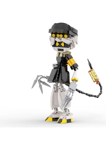 Moc Küçük Parçacık Yapı Taşları Inorganik V Robot El Modeli Montaj Oyuncak Süsler Çocuk (Yurt Dışından)
