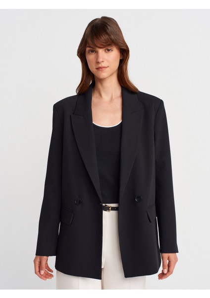60770 Blazer Ceket-Siyah