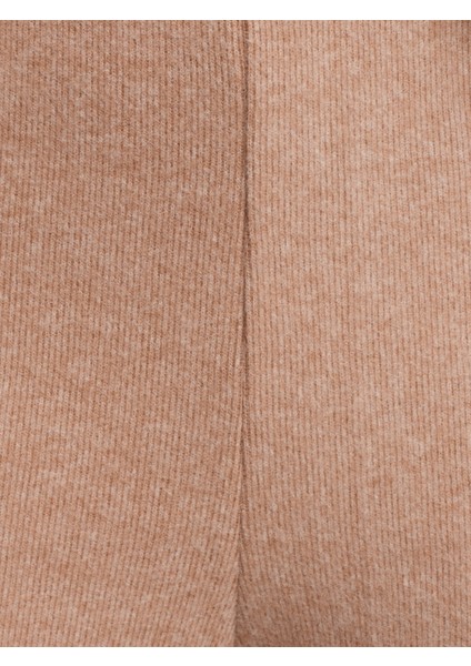 71819 Yüksek Bel Pantolon-Koyu Bej fırsatları
