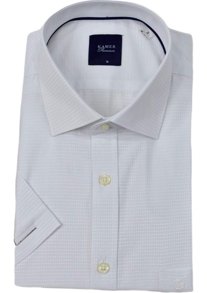 Erkek Klasik Armürlü Kısa Kol Gömlek 9398 BGL-ST04572 fiyatları