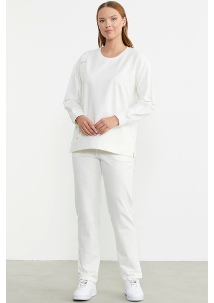 Sementa 76380 Taş Detaylı Sıfır Yaka Eşofman Takım