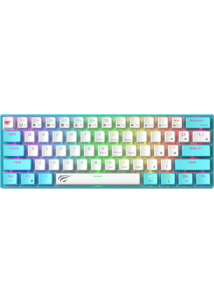 Gamenote KB903L %60 Mekanik Blended Aydınlatma Oyuncu Klavyesi - 61 Tuş