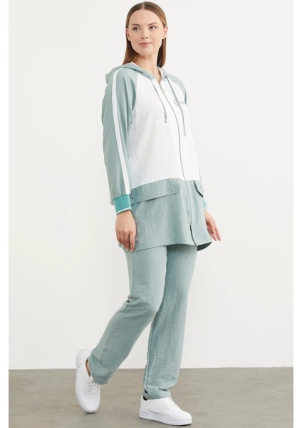 Sementa 76318 Fermuarlı Tunik Krep Takım fiyatları