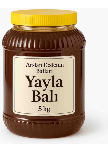5 kg Marmaris Organik Yayla Balı