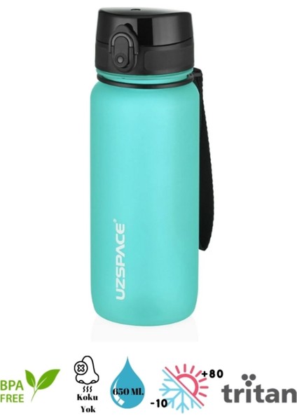 Soft Touch Tritan Su Matarası - 650 Ml.