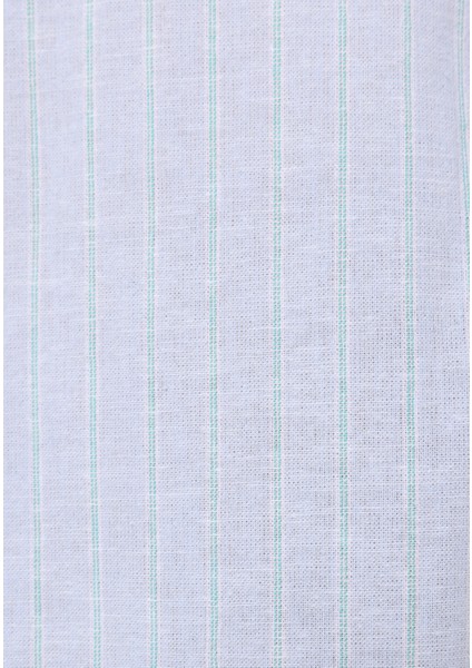 Regular Fit Shirt Neck Düz Erkek Keten Karışımlı Açik Mavi Uzun Kol Gömlek indirimleri