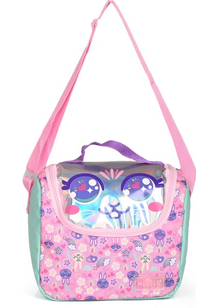 Tavşan Termal Beslenme Çantası Su Geçirmez Hafif Tasarım 23x18x15 cm