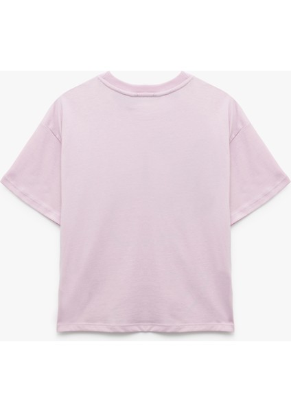 Minnie Mouse Lisanslı Kısa Kollu Pullu Pamuklu Baskılı Tişört fiyatları