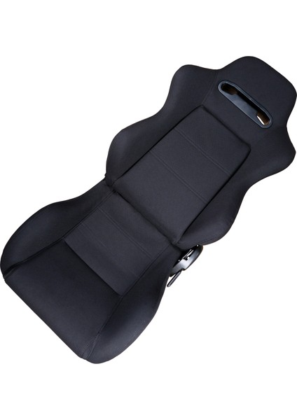 Oto Spor Koltuk Siyah Süet Kaplama Recaro Model 1 Takım 2 Adet
