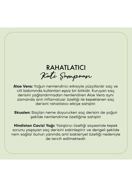 Kepekli Saçlar İçin Katı Şampuan (110 Gr)
