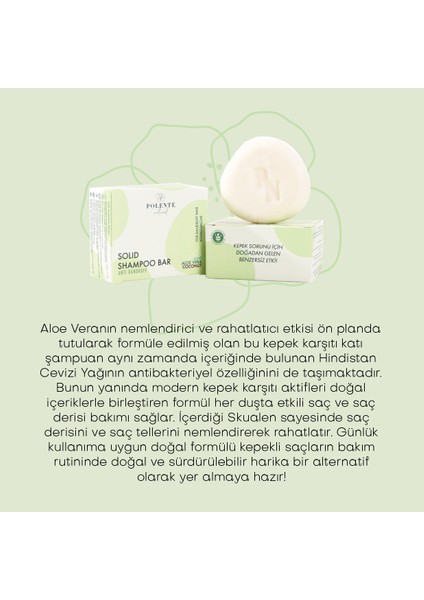 Kepekli Saçlar İçin Katı Şampuan (110 Gr)