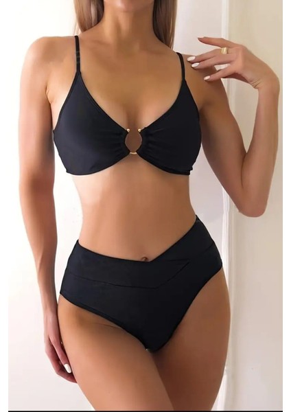 Halka Detaylı V Kesim Bikini Takım fiyatları