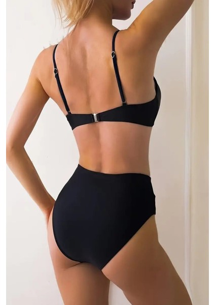 Halka Detaylı V Kesim Bikini Takım modelleri