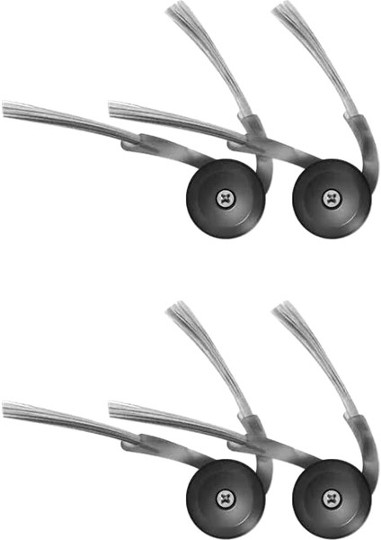 Roborock Qrevo L Uyumlu Yedek Yan Fırça-4 Adet