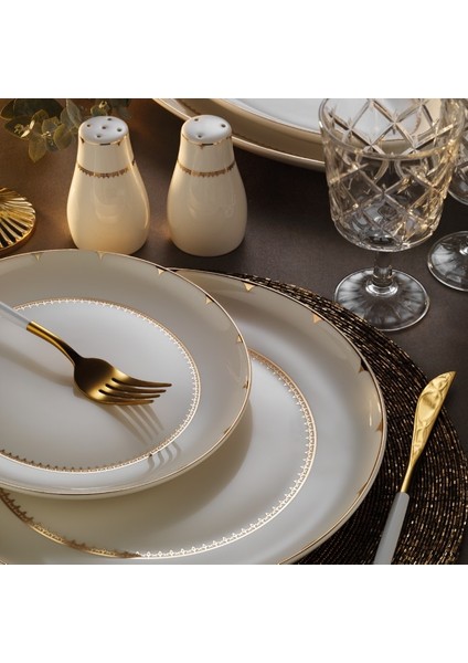 Umbrella Gold 60 Parça Yemek Takımı