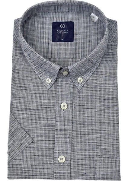 Erkek Klasik Piti Kare Kısa Kol Gömlek 9488 BGL-ST04570 fiyatları