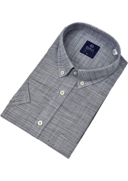 Erkek Klasik Piti Kare Kısa Kol Gömlek 9488 BGL-ST04570 modelleri