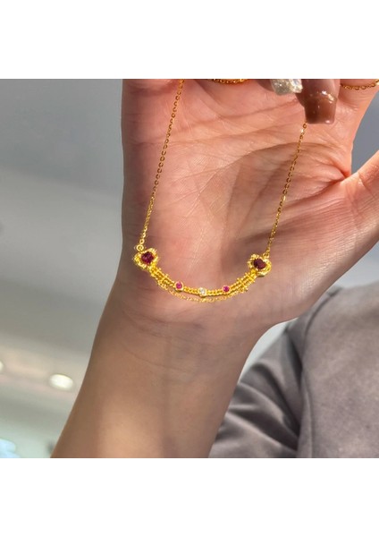 Kolye Titanyum Zincir Takılar (Yurt Dışından)