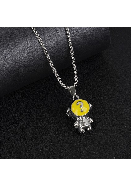 Titanyum Çelik Hip Hop Kolye Erkek & Kadın Peplum Kolye (Yurt Dışından)