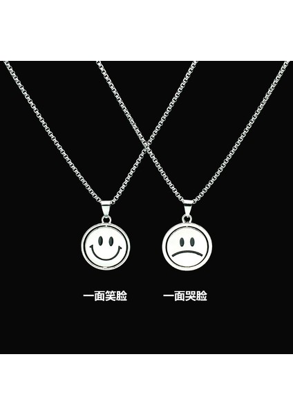 Titanyum Çelik Hip Hop Kolye Erkek & Kadın Peplum Kolye (Yurt Dışından)