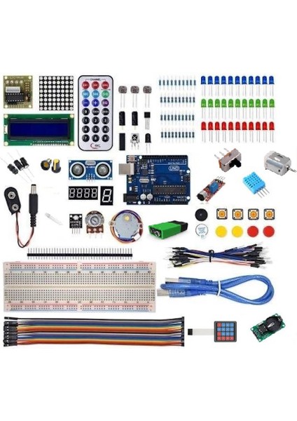 Arduino Süper Set 45 Parça 159 Adet