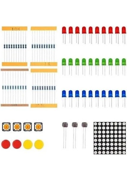 Arduino Süper Set 45 Parça 159 Adet