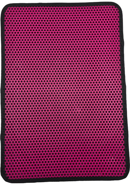 Tuvalet Önü Elekli Paspas Pembe 40X60 cm