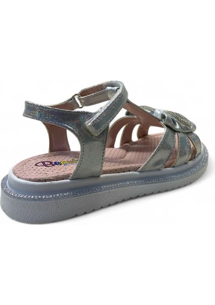 516 Kız Çocuk Taşlı Sandalet fırsatları