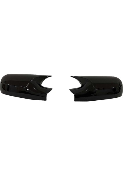 Renault Megane 2 2002-2009 Uyumlu Yarasa Ayna Kapagı P.black