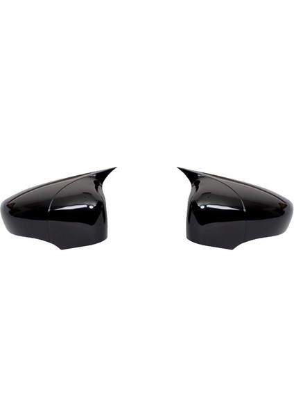 Renault Clıo 4 2012-2019 / Captur 2013- Uyumlu Yarasa Ayna Kapagı P.black