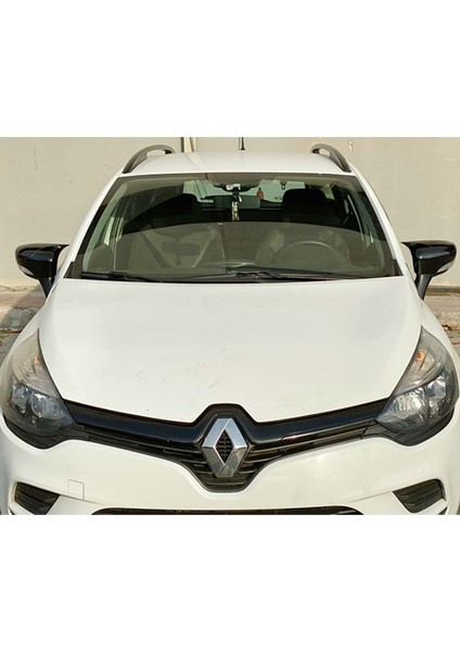Renault Clıo 4 2012-2019 / Captur 2013- Uyumlu Yarasa Ayna Kapagı P.black