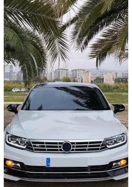 Vw Passat B8 2015-2019 Uyumlu Yarasa Ayna Kapagı P.black