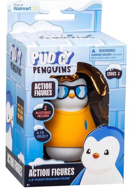 Pudgy Penguins Aksiyon Figürü Tekli Paket S2
