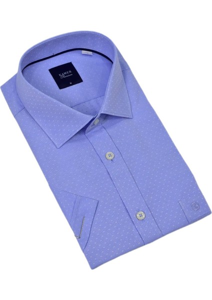 Erkek Klasik Armürlü Kısa Kol Gömlek 9408 BGL-ST04569 modelleri