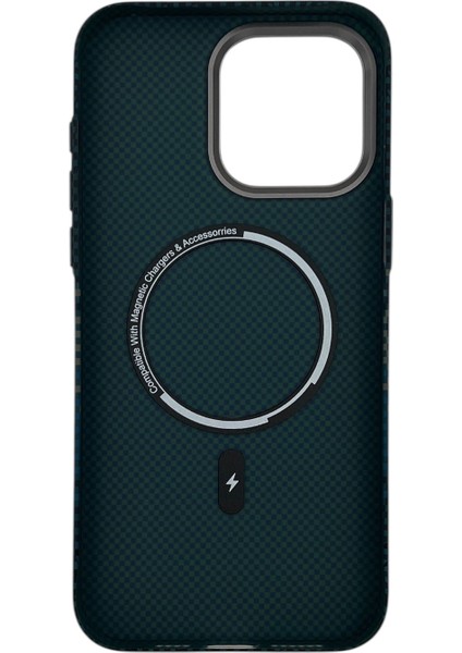 Apple iPhone 16 Pro Max Uyumlu NT-N069 Kevlar Arka Koruma Kılıf