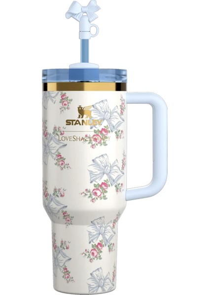 Loveshackfancy 40OZ Ribbon Rosa