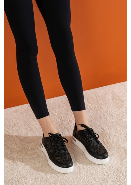 Hasır Modelli Rahat Kadın Sneaker