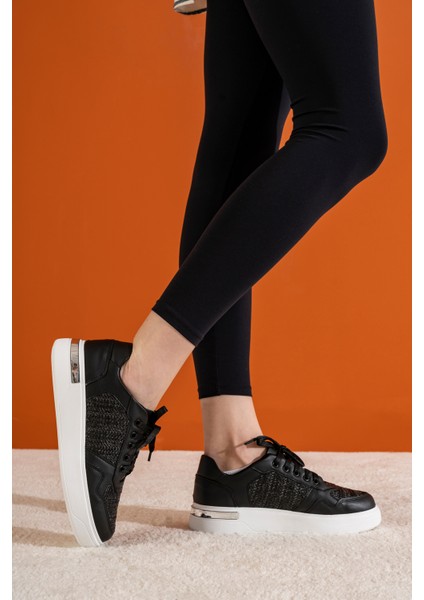 Hasır Modelli Rahat Kadın Sneaker