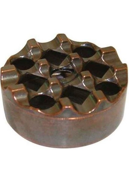 Döküm Yuvarlak Küllük Bakır 9cm